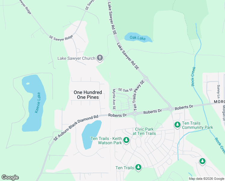 map of restaurants, bars, coffee shops, grocery stores, and more near 32200 227th Place Southeast in Kent