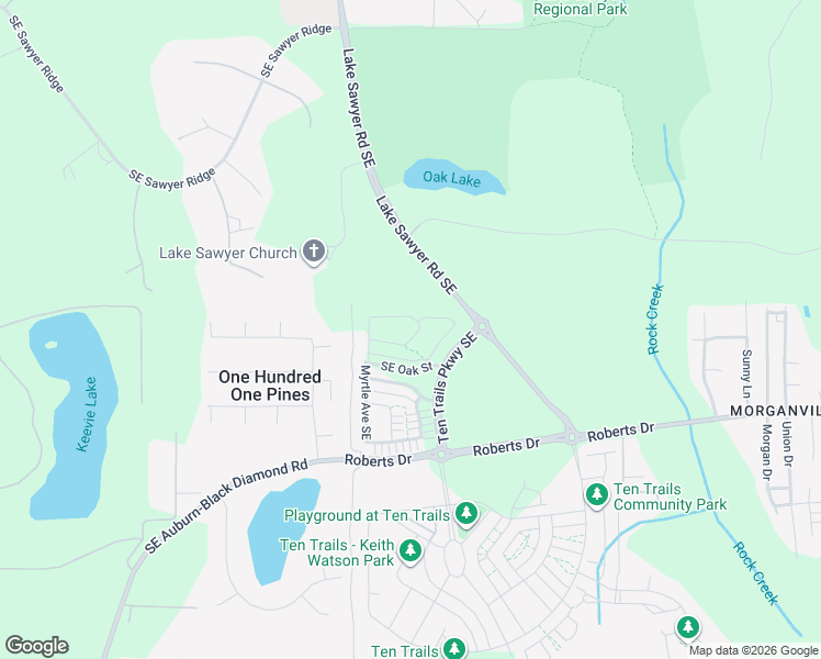 map of restaurants, bars, coffee shops, grocery stores, and more near 22726 Southeast 321st Place in Kent