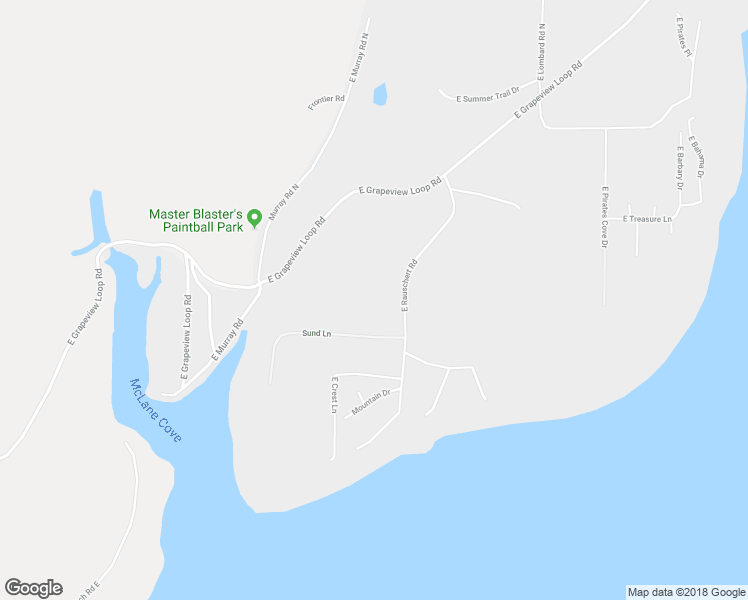 map of restaurants, bars, coffee shops, grocery stores, and more near 310 Rauschert Road in Allyn-Grapeview