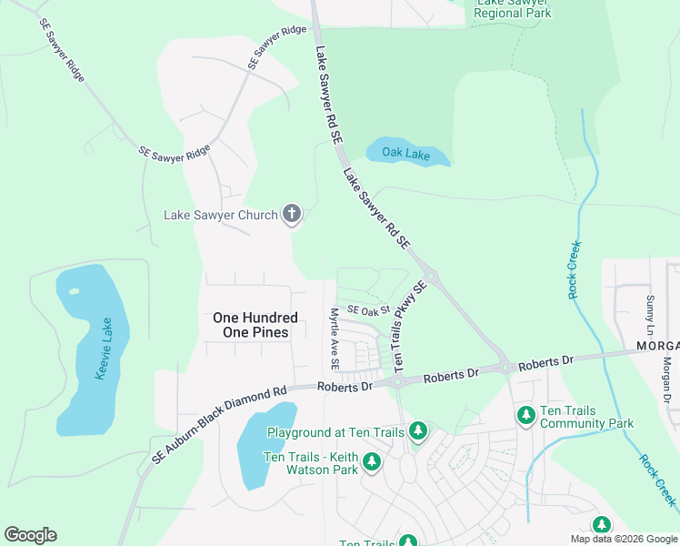 map of restaurants, bars, coffee shops, grocery stores, and more near 32106 Myrtle Avenue Southeast in Covington