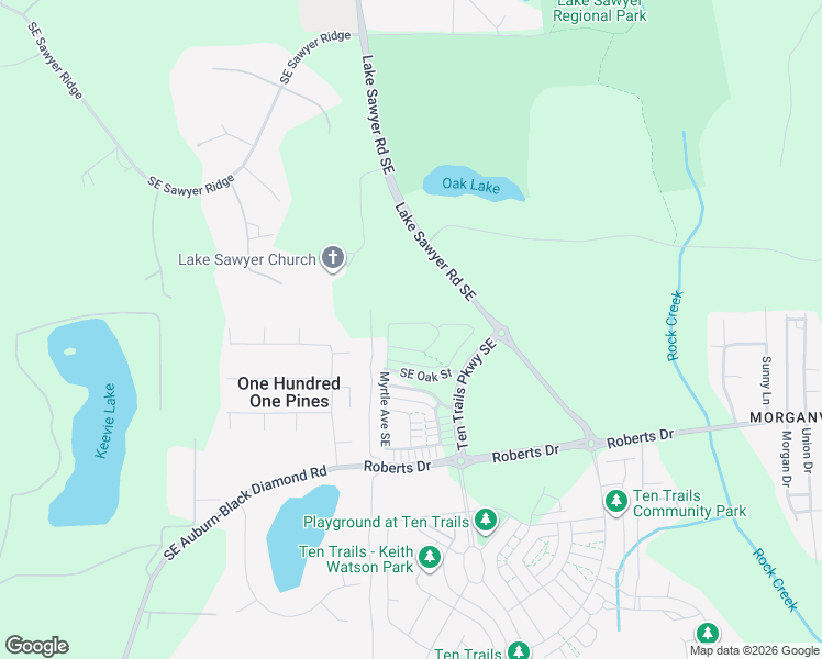 map of restaurants, bars, coffee shops, grocery stores, and more near 22726 Southeast 321st Place in Kent