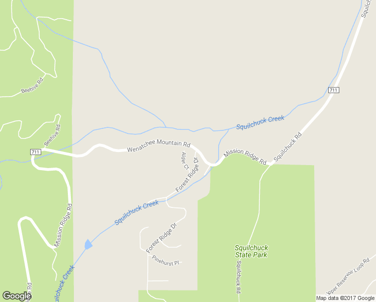map of restaurants, bars, coffee shops, grocery stores, and more near 6200 Forest Ridge Drive in Wenatchee
