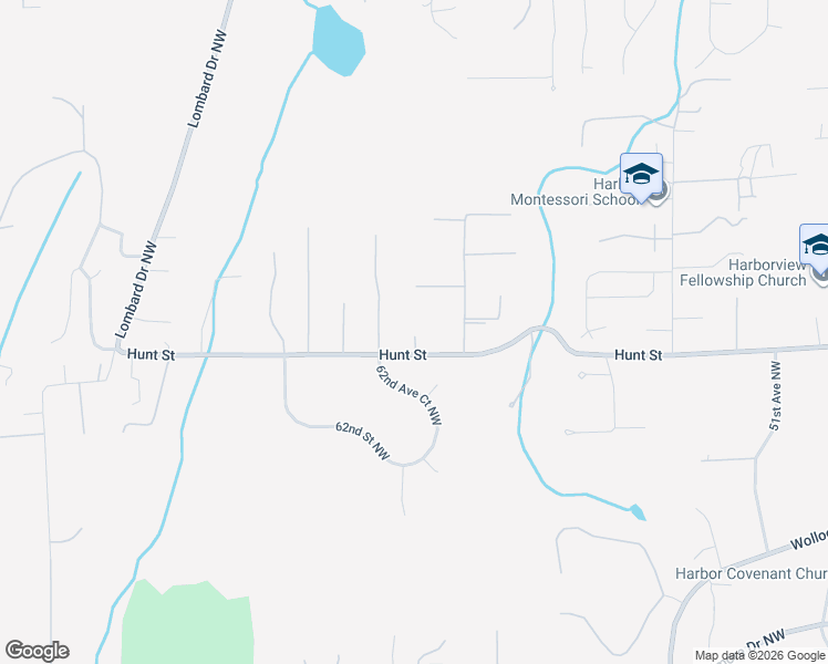 map of restaurants, bars, coffee shops, grocery stores, and more near 12006 61st Avenue Northwest in Gig Harbor