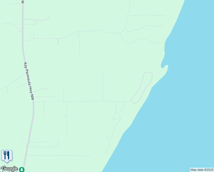 map of restaurants, bars, coffee shops, grocery stores, and more near 6609 153rd Avenue Northwest in Lakebay