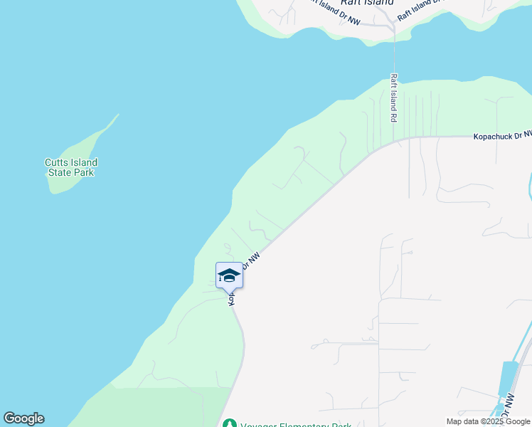map of restaurants, bars, coffee shops, grocery stores, and more near 10124 Kopachuck Drive Northwest in Gig Harbor