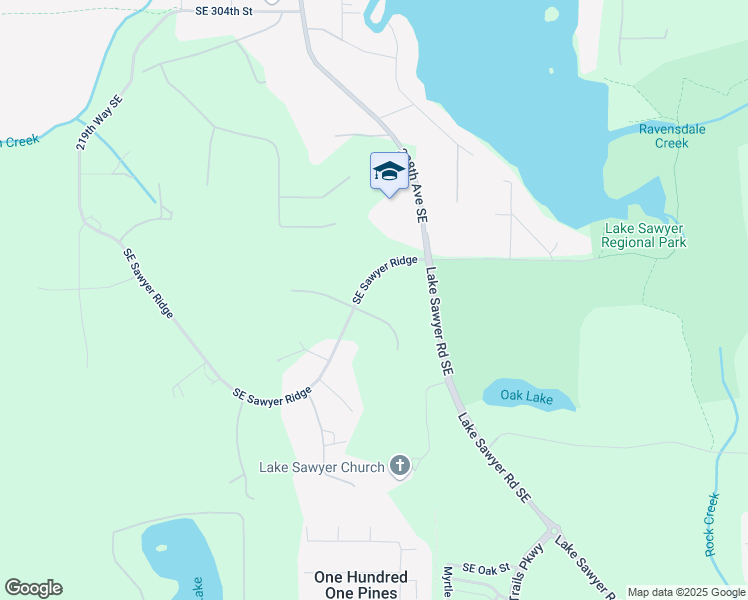 map of restaurants, bars, coffee shops, grocery stores, and more near 22529 Southeast 313 th Place in Black Diamond