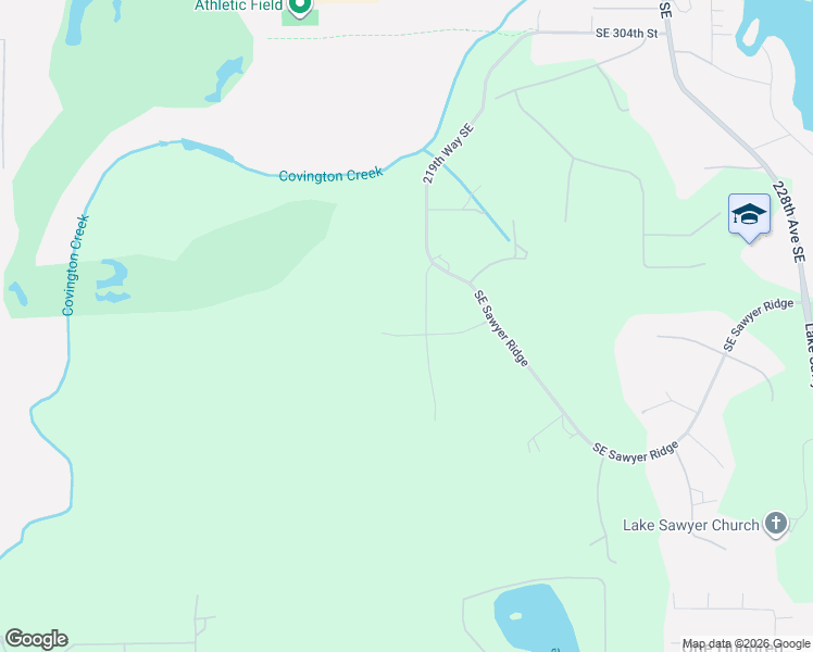 map of restaurants, bars, coffee shops, grocery stores, and more near 31209 218th Place Southeast in Auburn