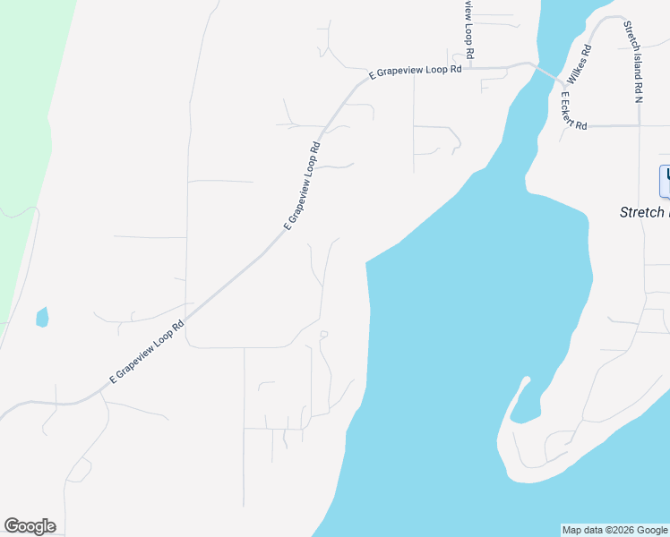 map of restaurants, bars, coffee shops, grocery stores, and more near 490 East Lombard Road South in Grapeview