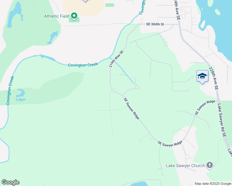 map of restaurants, bars, coffee shops, grocery stores, and more near 31040 219th Way Southeast in Black Diamond