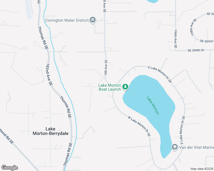 map of restaurants, bars, coffee shops, grocery stores, and more near 30821 West Lake Morton Drive Southeast in Kent