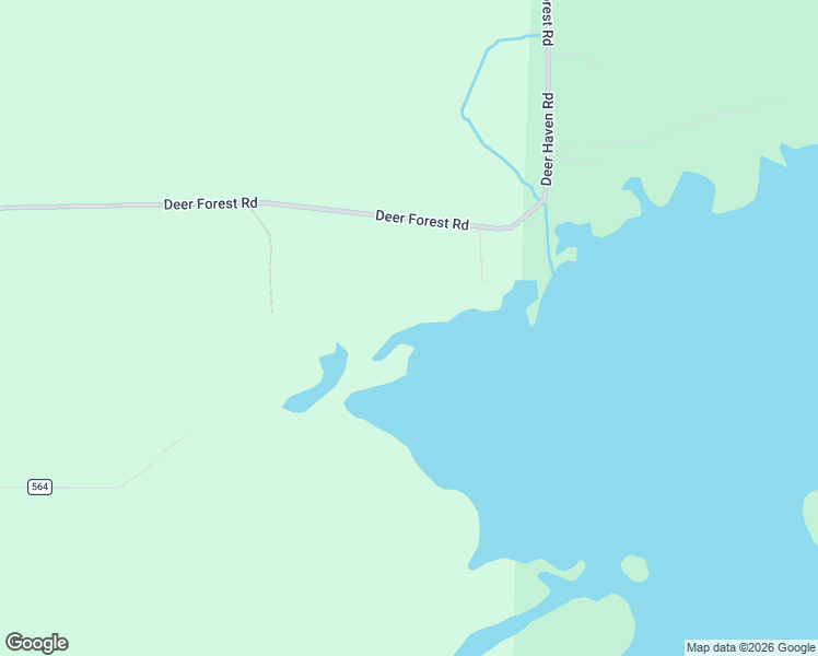 map of restaurants, bars, coffee shops, grocery stores, and more near 2868 Deer Forest Road in Makinen