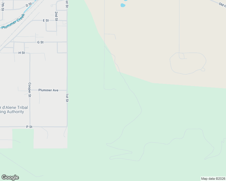 map of restaurants, bars, coffee shops, grocery stores, and more near 777 1/2 Promise Lane in Plummer