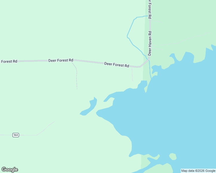 map of restaurants, bars, coffee shops, grocery stores, and more near 2868 Deer Forest Road in Makinen