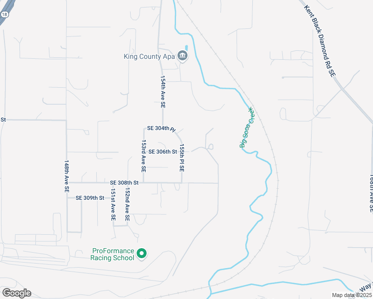 map of restaurants, bars, coffee shops, grocery stores, and more near 15424 Southeast 306th Street in Kent