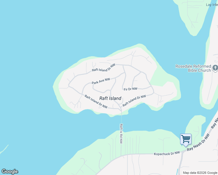 map of restaurants, bars, coffee shops, grocery stores, and more near 164 Madrona Drive Northwest in Gig Harbor