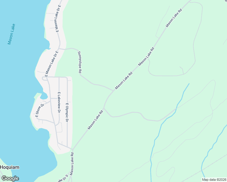 map of restaurants, bars, coffee shops, grocery stores, and more near 8338 Mason Lake Road in Grapeview