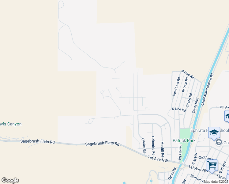 map of restaurants, bars, coffee shops, grocery stores, and more near 470 Jaffa Court in Ephrata