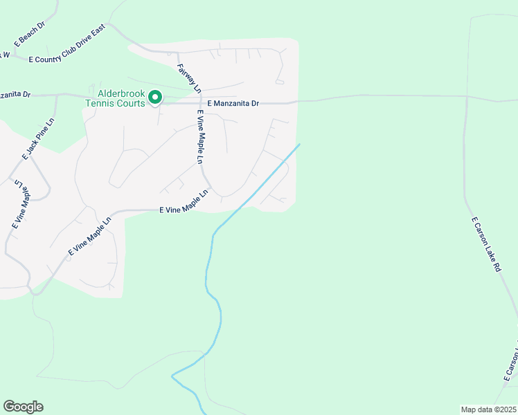 map of restaurants, bars, coffee shops, grocery stores, and more near 231 East Blackberry Lane in Union