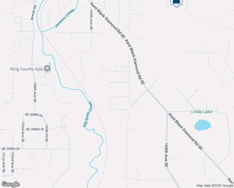 map of restaurants, bars, coffee shops, grocery stores, and more near 16324 Southeast 302nd Place in Kent