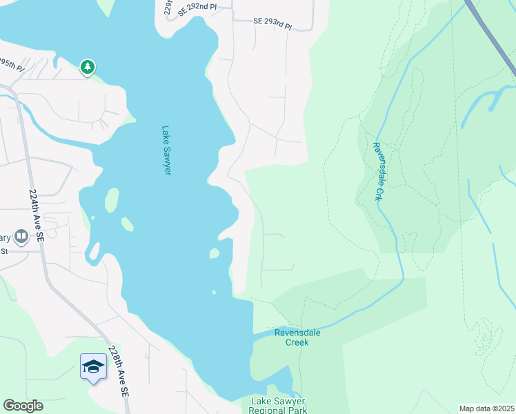 map of restaurants, bars, coffee shops, grocery stores, and more near 30098 232nd Place Southeast in Black Diamond