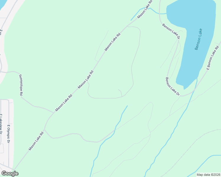 map of restaurants, bars, coffee shops, grocery stores, and more near 8338-8364 Mason Lake Road in Mason County