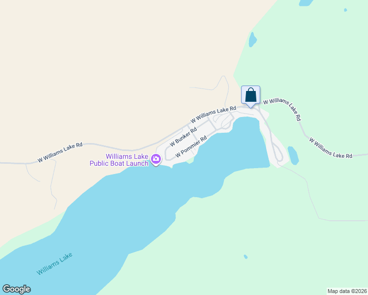 map of restaurants, bars, coffee shops, grocery stores, and more near 19017 West Bunker Road in Cheney