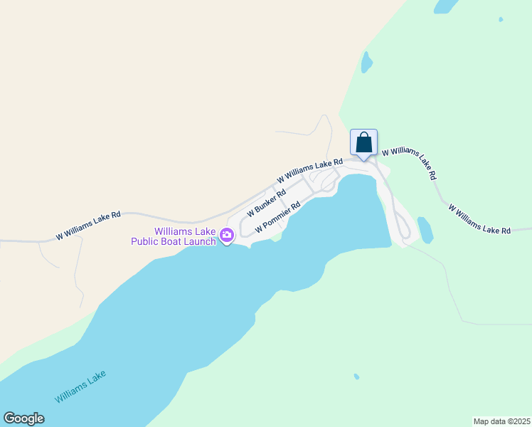 map of restaurants, bars, coffee shops, grocery stores, and more near 19017 West Bunker Road in Cheney