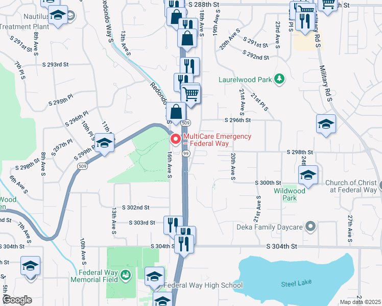 Federal Way Wa Zip Code Map United States Map