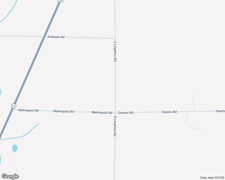 map of restaurants, bars, coffee shops, grocery stores, and more near 12515 Malmquist Road in Hibbing