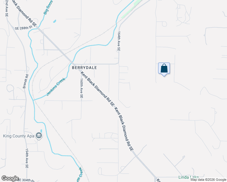 map of restaurants, bars, coffee shops, grocery stores, and more near 29517 164th Avenue Southeast in Kent