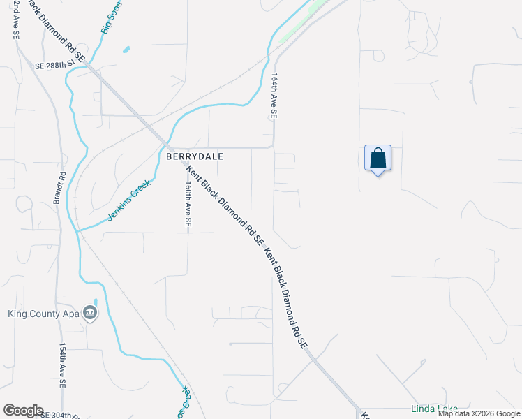 map of restaurants, bars, coffee shops, grocery stores, and more near 29525 164th Avenue Southeast in Kent