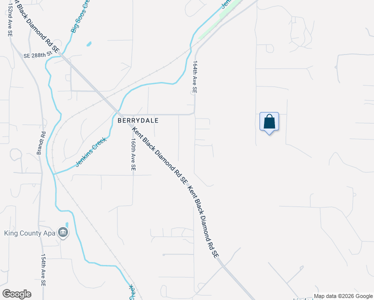 map of restaurants, bars, coffee shops, grocery stores, and more near 29411 164th Avenue Southeast in Kent