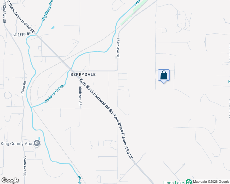 map of restaurants, bars, coffee shops, grocery stores, and more near 29411 164th Avenue Southeast in Kent