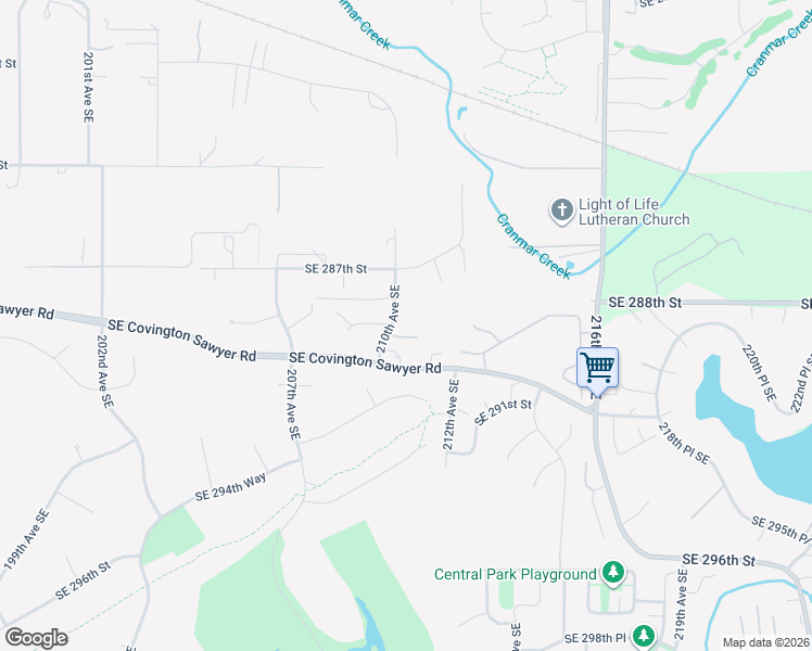 map of restaurants, bars, coffee shops, grocery stores, and more near 28820 210th Avenue Southeast in Kent