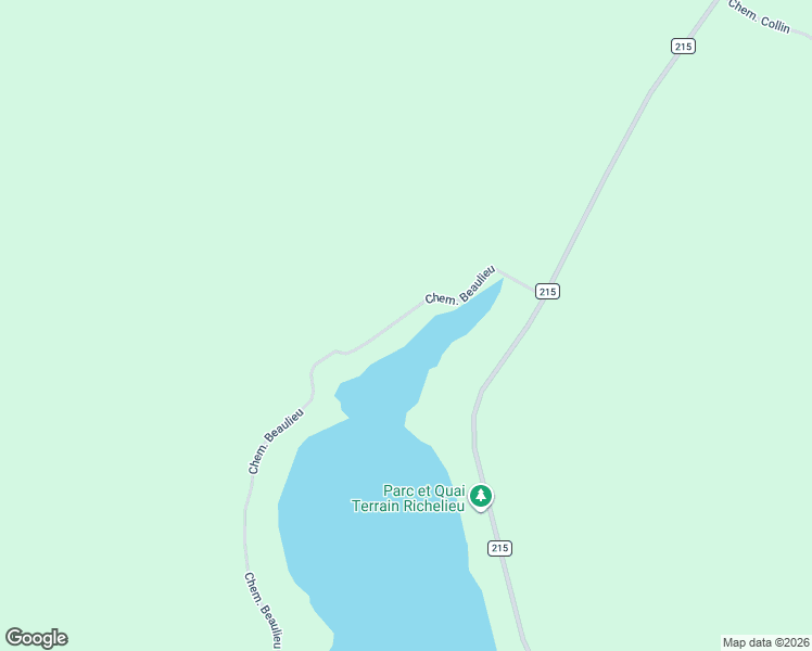 map of restaurants, bars, coffee shops, grocery stores, and more near 517 Chemin Beaulieu in Saint-François-de-Madawaska