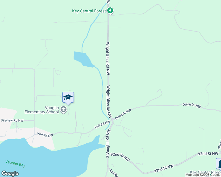 map of restaurants, bars, coffee shops, grocery stores, and more near 9713 Wright Bliss Road Northwest in Gig Harbor