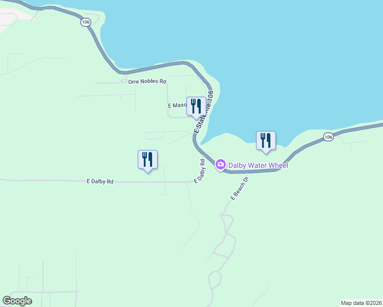 map of restaurants, bars, coffee shops, grocery stores, and more near 40 East Dalby Road in Union