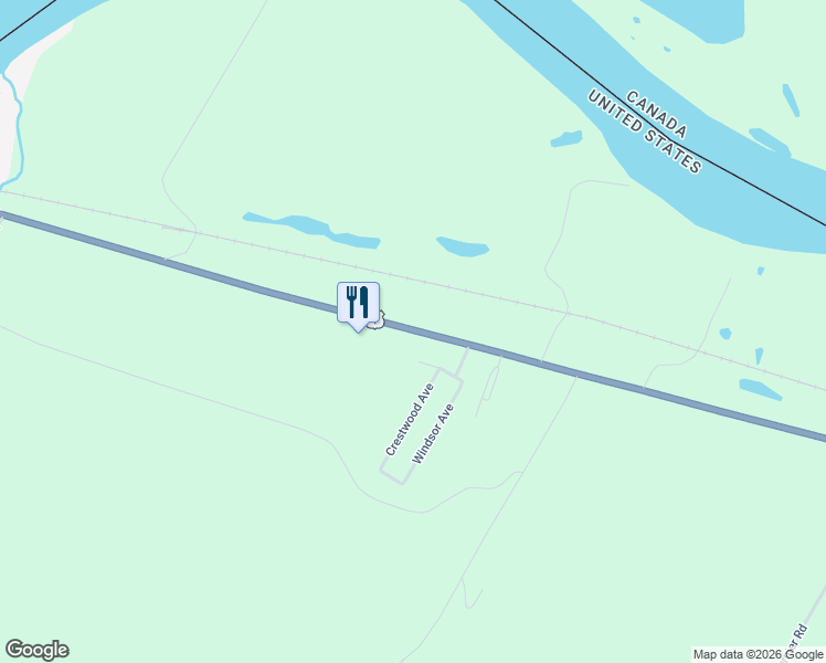 map of restaurants, bars, coffee shops, grocery stores, and more near 745 Main Street in Madawaska