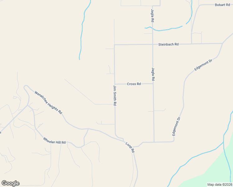 map of restaurants, bars, coffee shops, grocery stores, and more near 4105 Jim Smith Road in Wenatchee