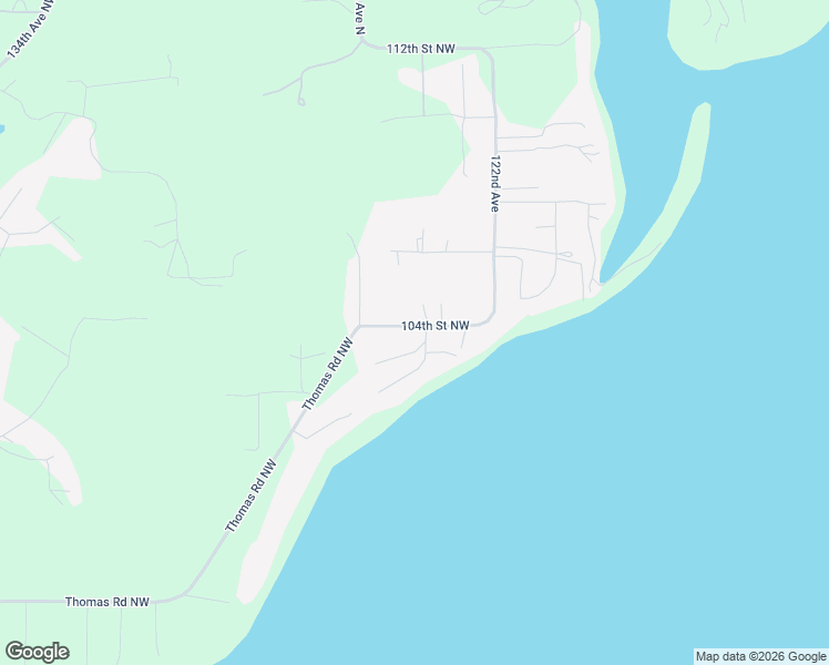 map of restaurants, bars, coffee shops, grocery stores, and more near 12406 104th Street Northwest in Gig Harbor