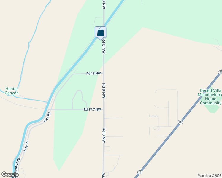 map of restaurants, bars, coffee shops, grocery stores, and more near 17799 Road B Northwest in Ephrata