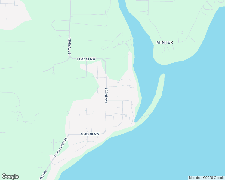 map of restaurants, bars, coffee shops, grocery stores, and more near 12106 109th Street Northwest in Gig Harbor