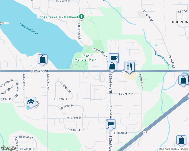 map of restaurants, bars, coffee shops, grocery stores, and more near in Kent