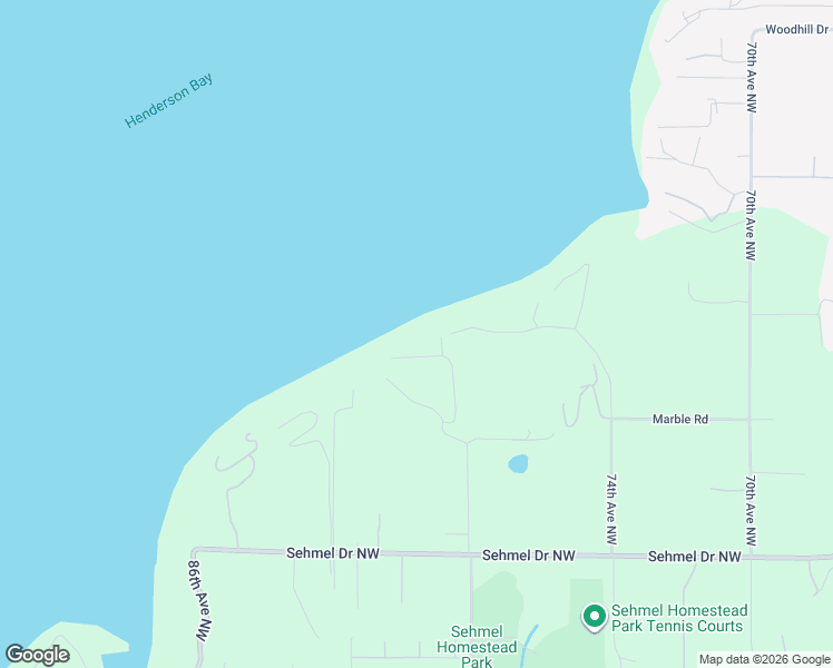 map of restaurants, bars, coffee shops, grocery stores, and more near 7817 110th Street Northwest in Gig Harbor