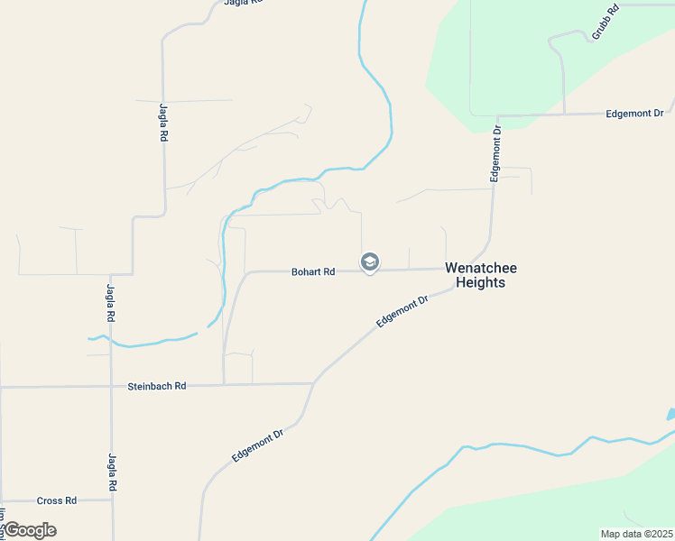 map of restaurants, bars, coffee shops, grocery stores, and more near 285 Bohart Road in Wenatchee