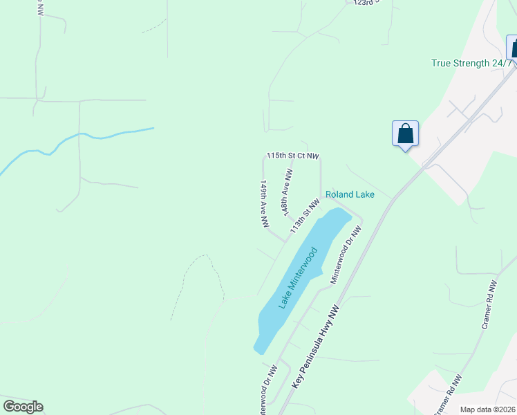 map of restaurants, bars, coffee shops, grocery stores, and more near 11308 149th Avenue Northwest in Gig Harbor