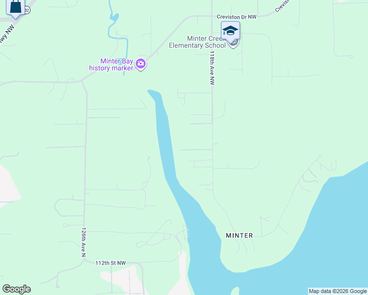 map of restaurants, bars, coffee shops, grocery stores, and more near 11914 119th Avenue Court Kp North in Gig Harbor