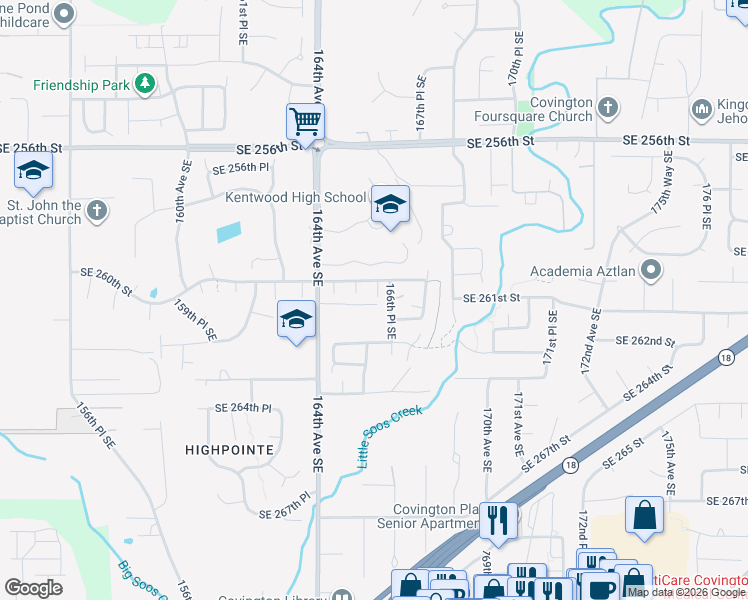 map of restaurants, bars, coffee shops, grocery stores, and more near in Covington