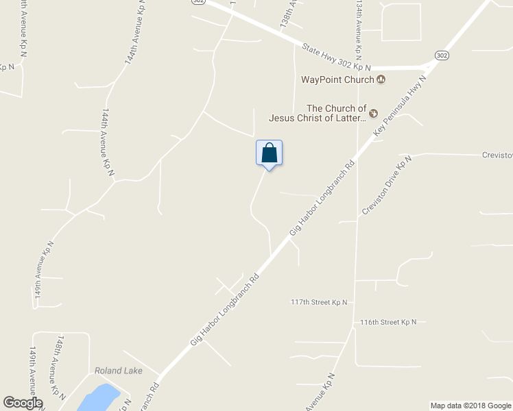 map of restaurants, bars, coffee shops, grocery stores, and more near 12227 136th Avenue Kp North in Gig Harbor
