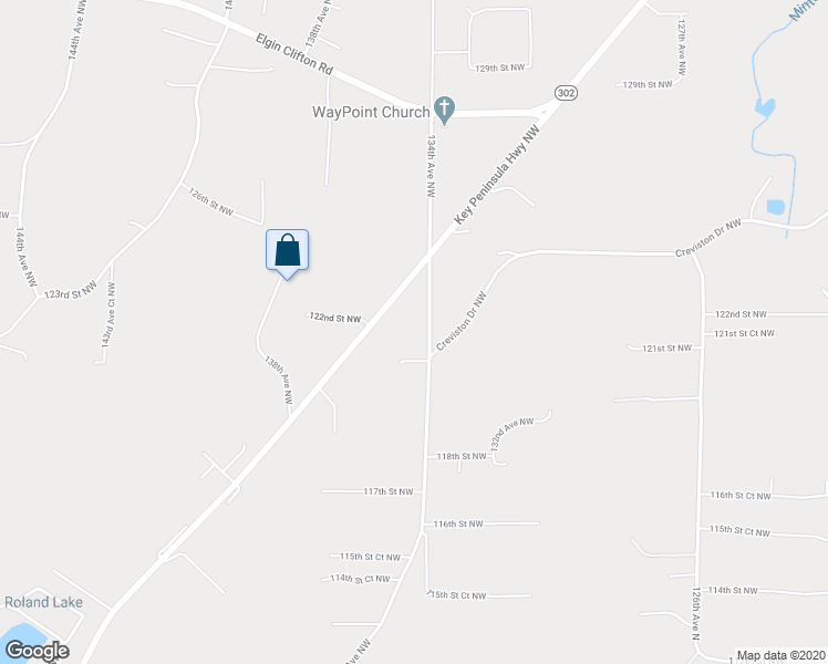 map of restaurants, bars, coffee shops, grocery stores, and more near 12118 134th Avenue Kp North in Gig Harbor